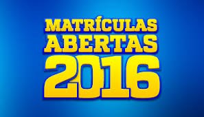 Abertas matrículas para 2016 na rede municipal 