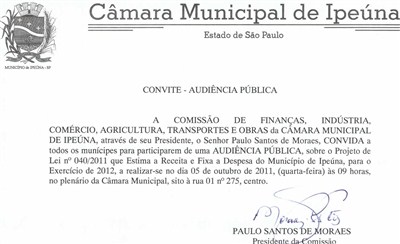 I Festa do Migrante
