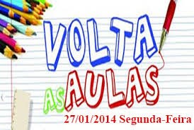 Volta às aulas 2014 em Ipeúna será dia 27 de janeiro 