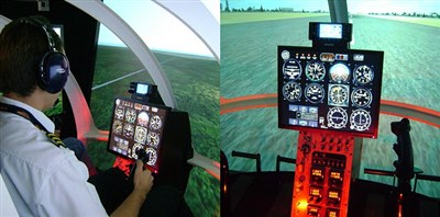 Simulador de voo chega a Ipeúna para treinamento de pilotos