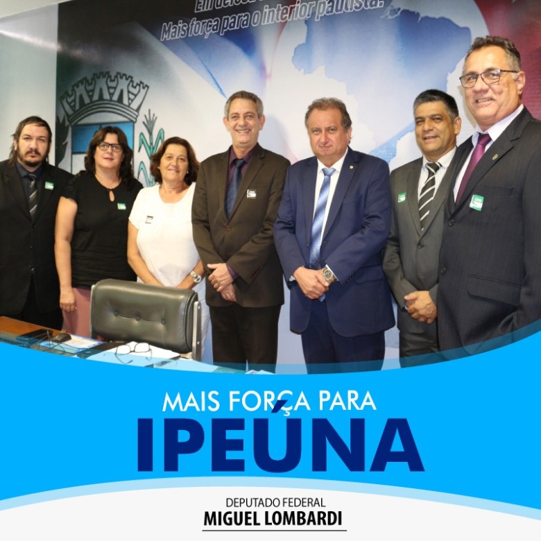 Autoridades do Município de Ipeúna estiveram em Brasília
