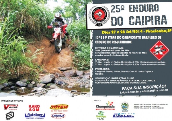 25º Enduro do Caipira 