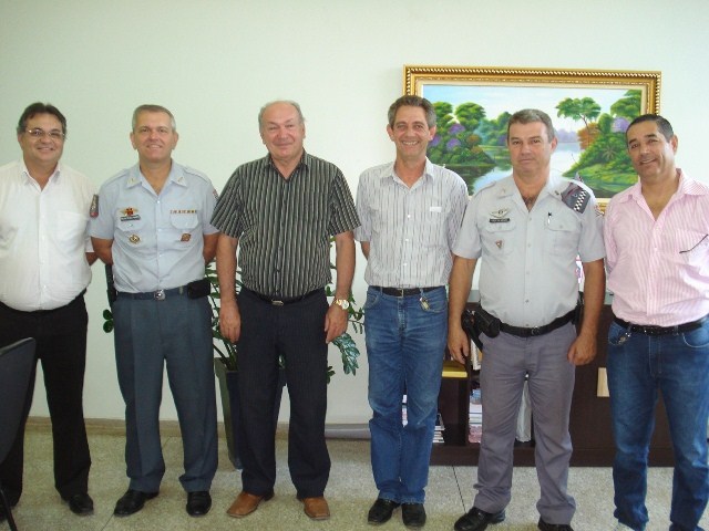 Novo comandante da PM de RC visita Ipeúna 