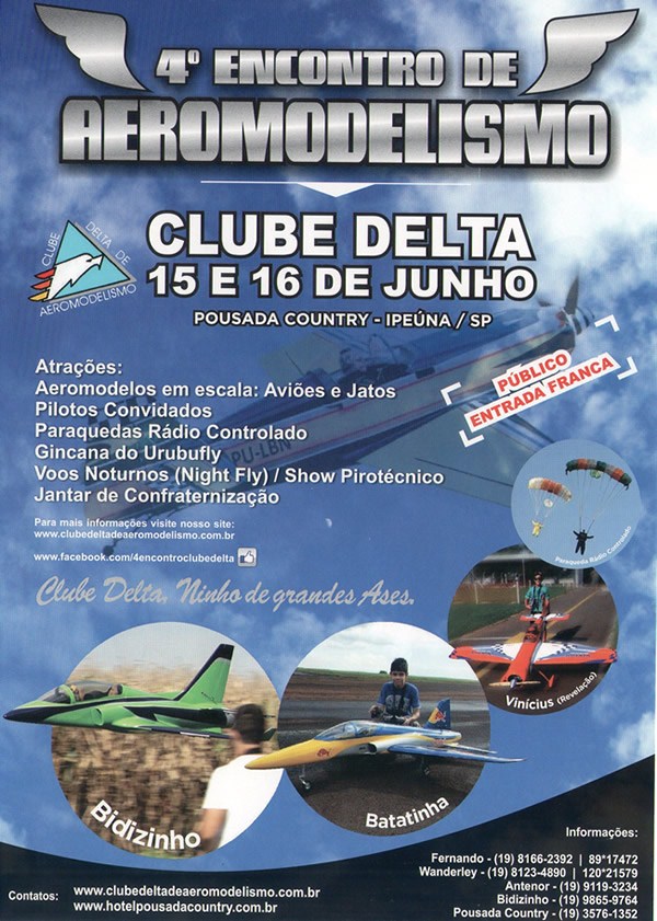 4º ENCONTRO CLUBE DELTA DE AEROMODELISMO