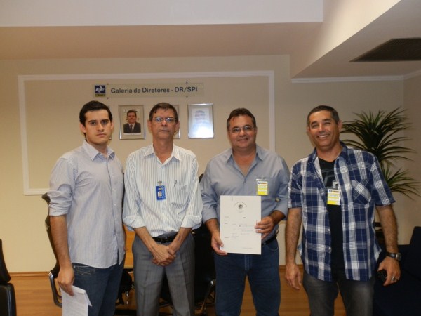 Vereadores Adilson e Alécio são recebidos pelo Gerente Operacional Regional dos Correios em Bauru