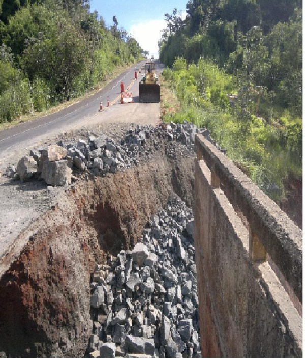 Obras na Ponte do Rio Passa Cinco