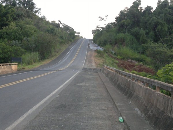 DER CONCLUI OBRA NA PONTE DO RIO PASSA CINCO