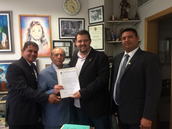 Vereadores Diego, Jaime, Antonio Carlos e Francisco solicitam emenda ao Dep. Antonio Salim Curiati