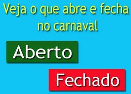 Confira o que abre e o que fecha durante o Carnaval em Ipeúna 