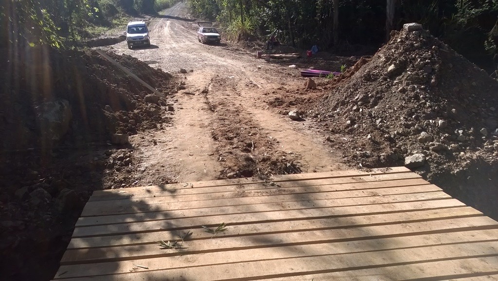 Prefeitura investe na instalação de ponte metálica na zona rural
